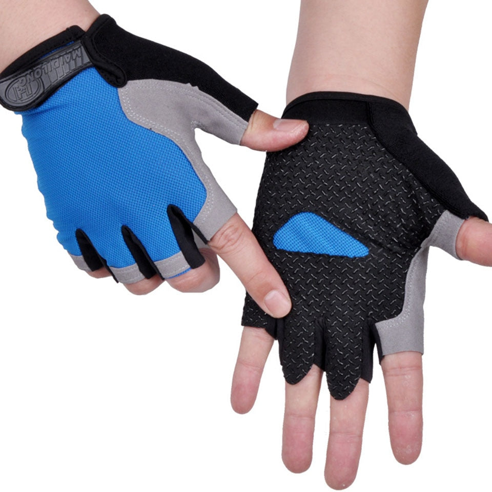Cycling Anti-slip Anti-sweat Half Finger Gloves - BestShop