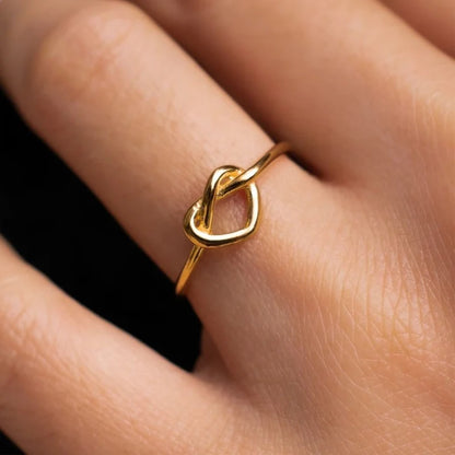 Couple Heart Stainless Steel Rings