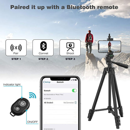 DSLR Flexible Tripod Extendable Travel Lightweight Stand - BestShop