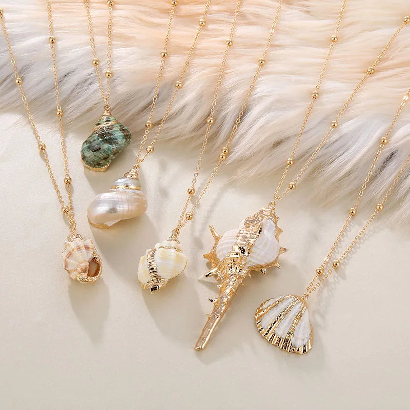 Bohemia Conch Shells Necklace