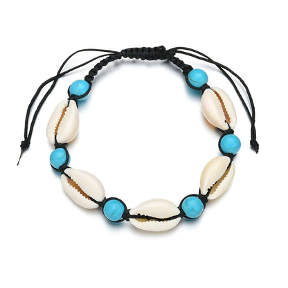 Bohemian Natural Sea Shell Charm Bracelets