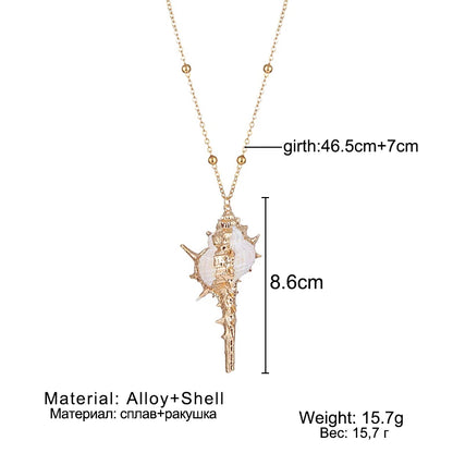 Bohemia Conch Shells Necklace