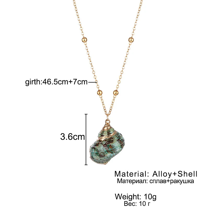 Bohemia Conch Shells Necklace