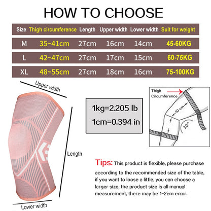 1PCS Gym Knee Pads Sports Fitness Kneepad - BestShop