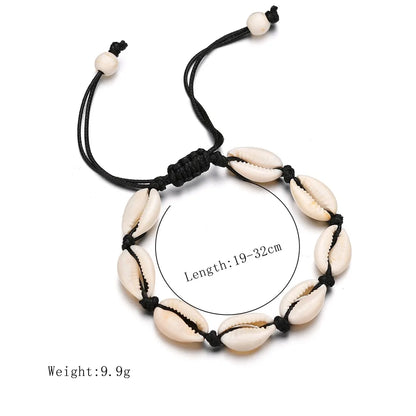 Bohemian Natural Sea Shell Charm Bracelets