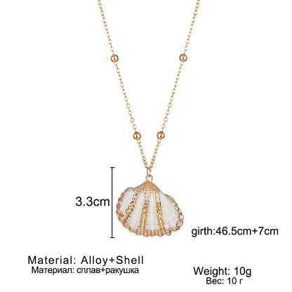 Bohemia Conch Shells Necklace
