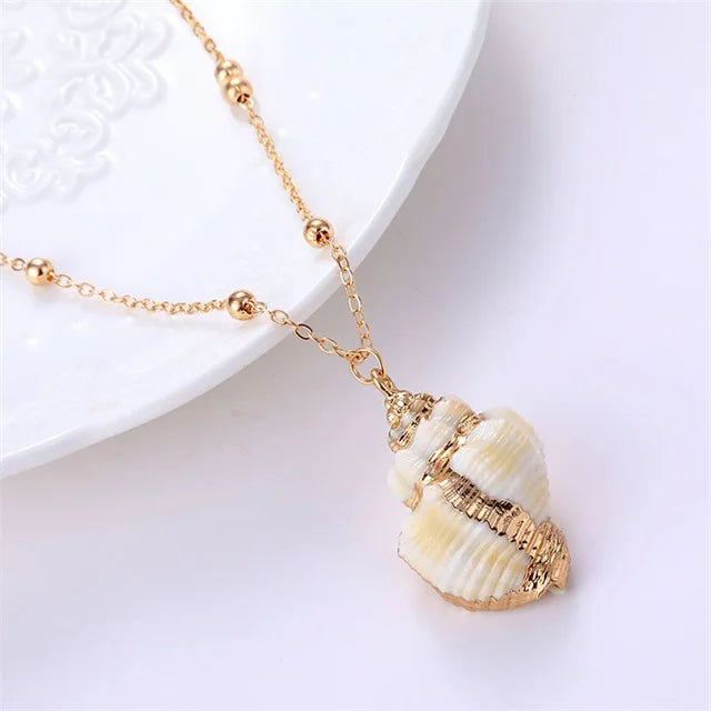 Bohemia Conch Shells Necklace