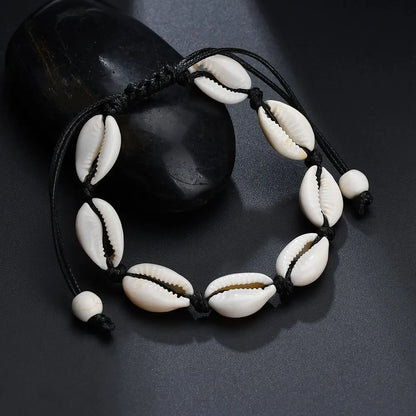 Bohemian Natural Sea Shell Charm Bracelets