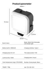 Load image into Gallery viewer, VIJIM LED Camera Light Lamp Photography
