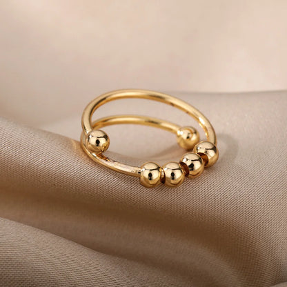Anxiety Ring Beads Rings