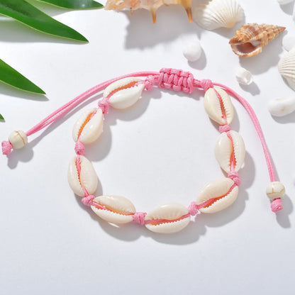 Bohemian Natural Sea Shell Charm Bracelets