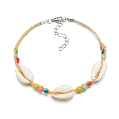 Bohemian Natural Sea Shell Charm Bracelets