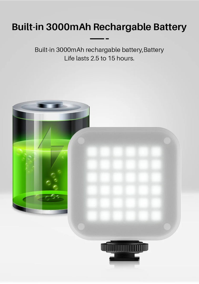VIJIM LED Camera Light Lamp Photography