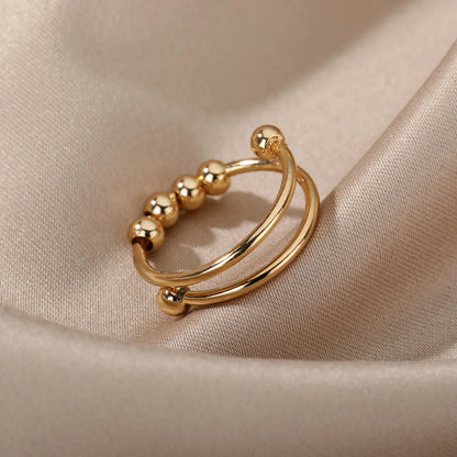 Anxiety Ring Beads Rings