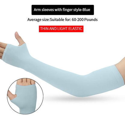 Arm Sleeves Ice Fabric Breathable Quick Dry - BestShop