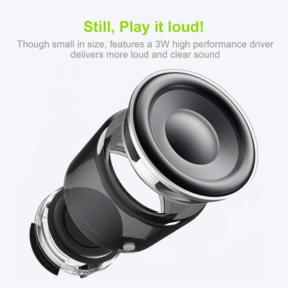 EWA A106 Pro Mini Bluetooth Speaker with Custom Bass Radiator - BestShop