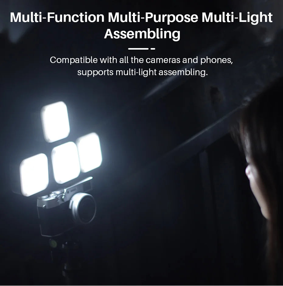 VIJIM LED Camera Light Lamp Photography