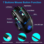 Load image into Gallery viewer, Wired Gaming Mouse USB Computer Mouse Gaming RGB - BestShop
