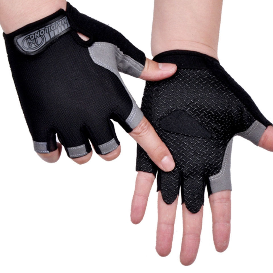 Cycling Anti-slip Anti-sweat Half Finger Gloves - BestShop