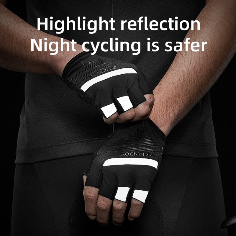 Cycling Gloves Half Finger Shockproof Wear - BestShop