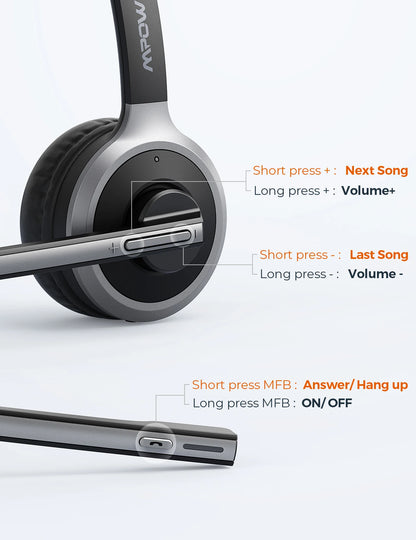 Mpow M5 Pro Bluetooth 5.0 Headphones