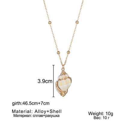 Bohemia Conch Shells Necklace