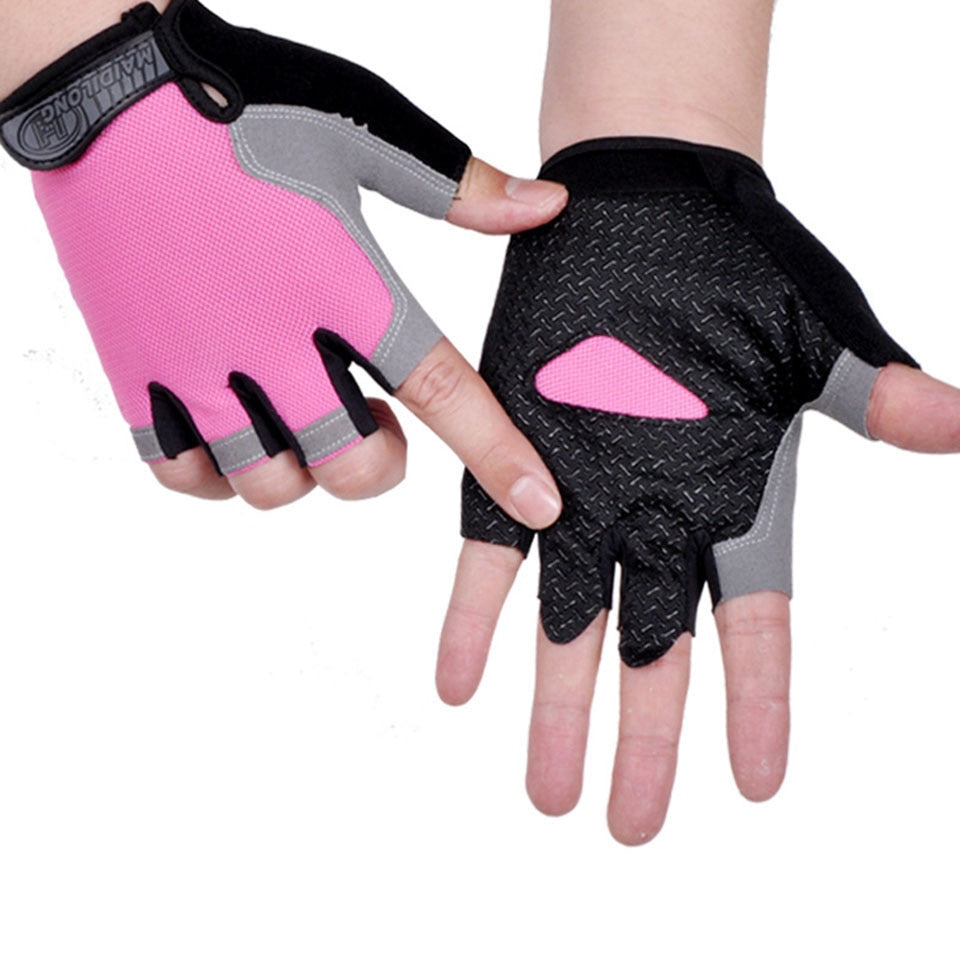 Cycling Anti-slip Anti-sweat Half Finger Gloves - BestShop