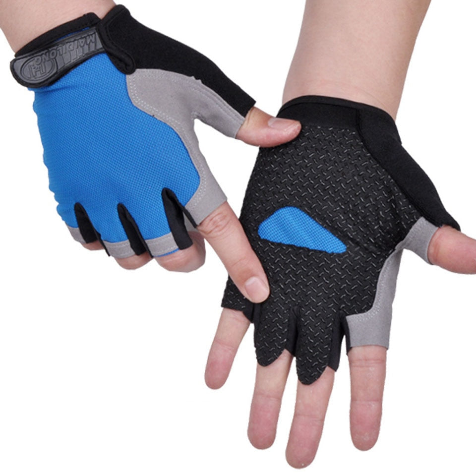 Cycling Anti-slip Anti-sweat Half Finger Gloves - BestShop
