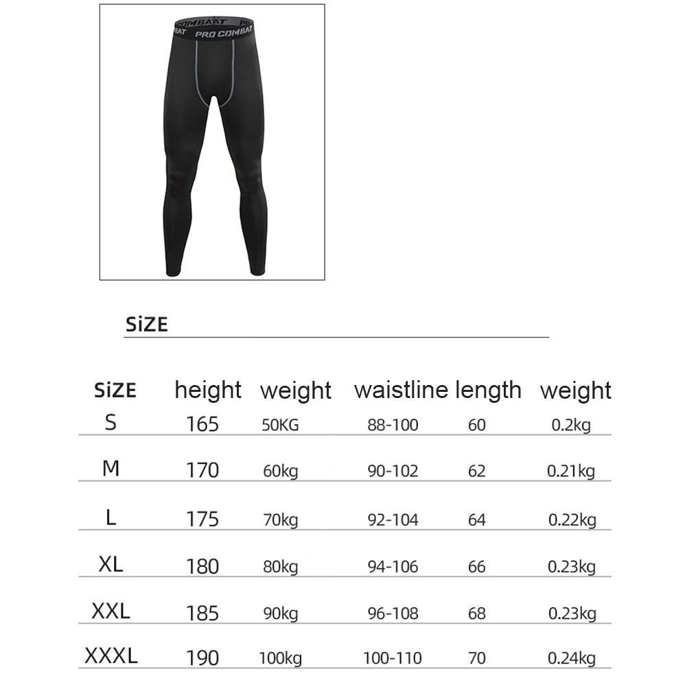 Men's Tights Compression Pants Running Leggings - BestShop