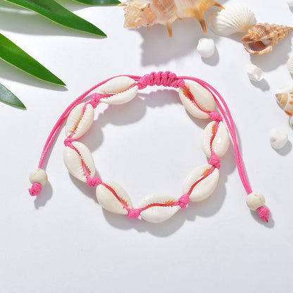 Bohemian Natural Sea Shell Charm Bracelets