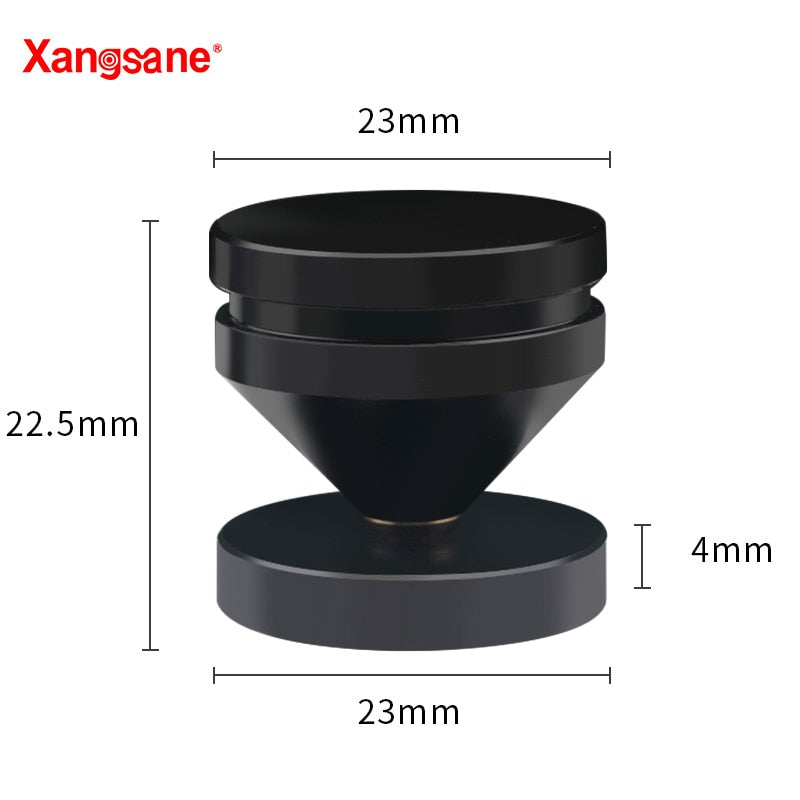 Xangsane aluminum alloy Solid core metal sharp cone speaker - BestShop
