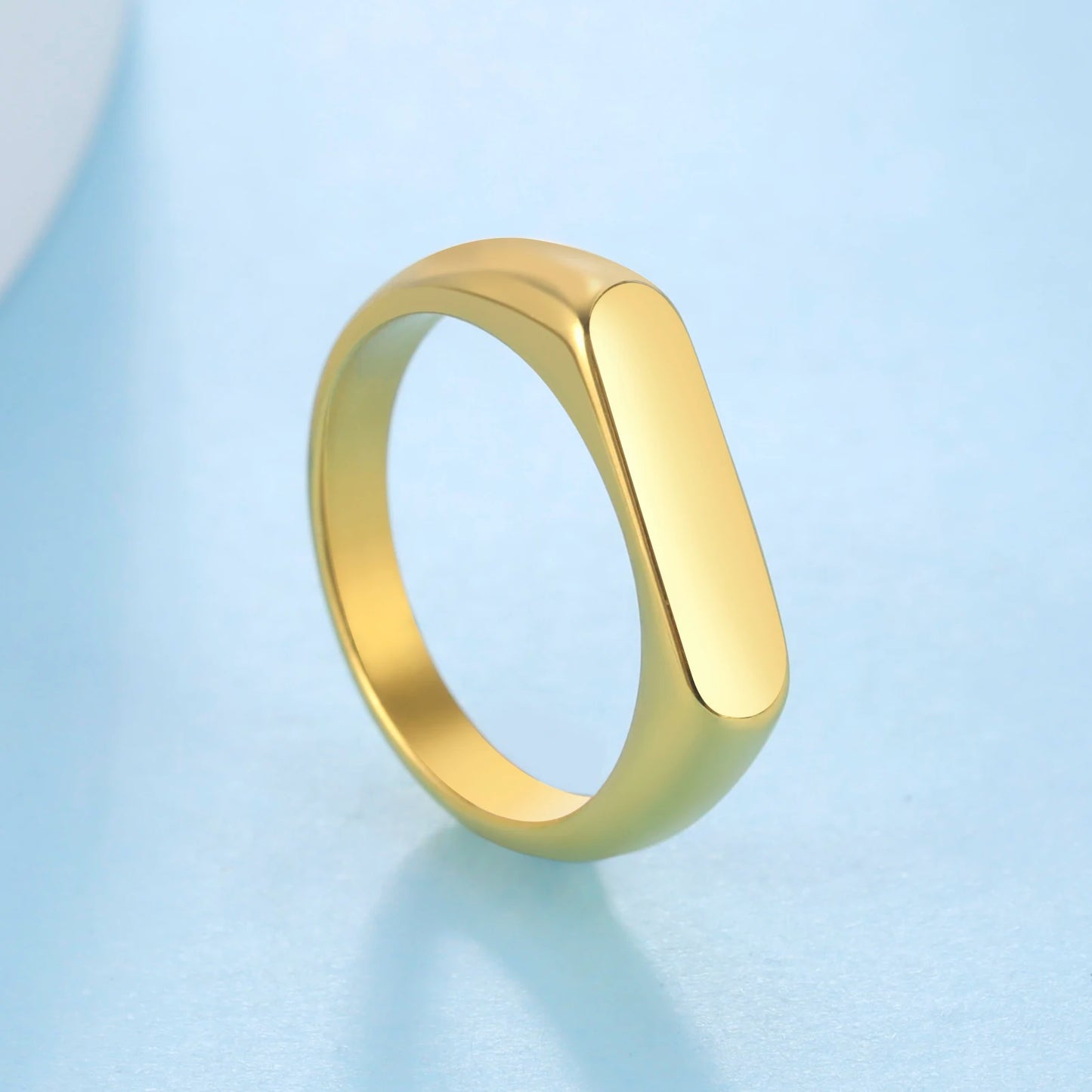 Skyrim Stainless Steel Signet Rings