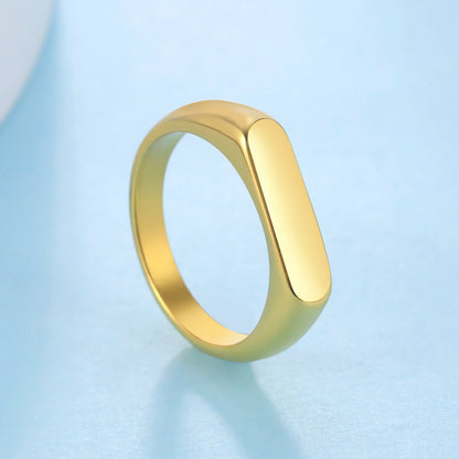 Skyrim Stainless Steel Signet Rings