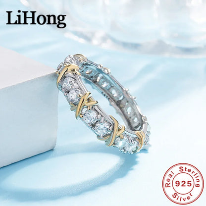 Luxury 925 Sterling Silver Ring