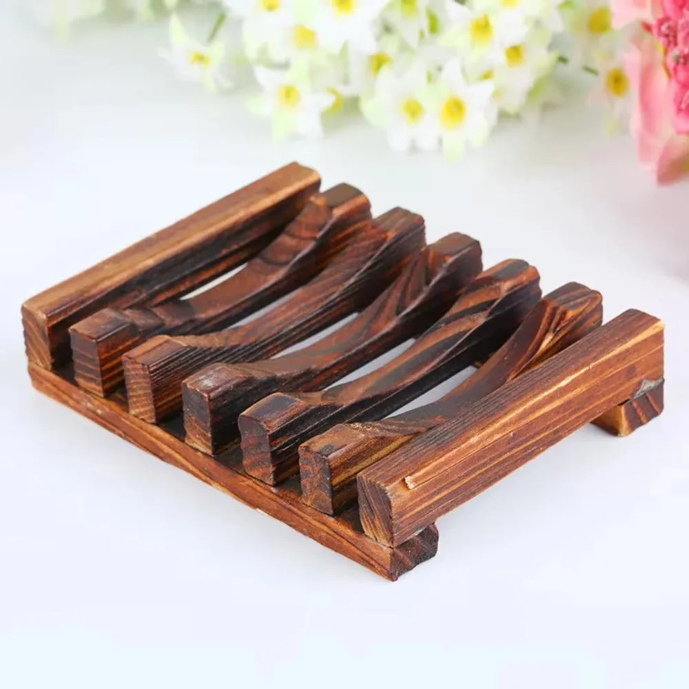 Soap Box Natural Bamboo Bath Soap Holder