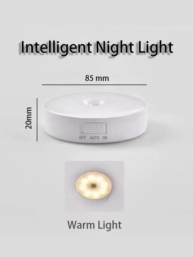 LED Night Light Body Sensor Magnetic Suction