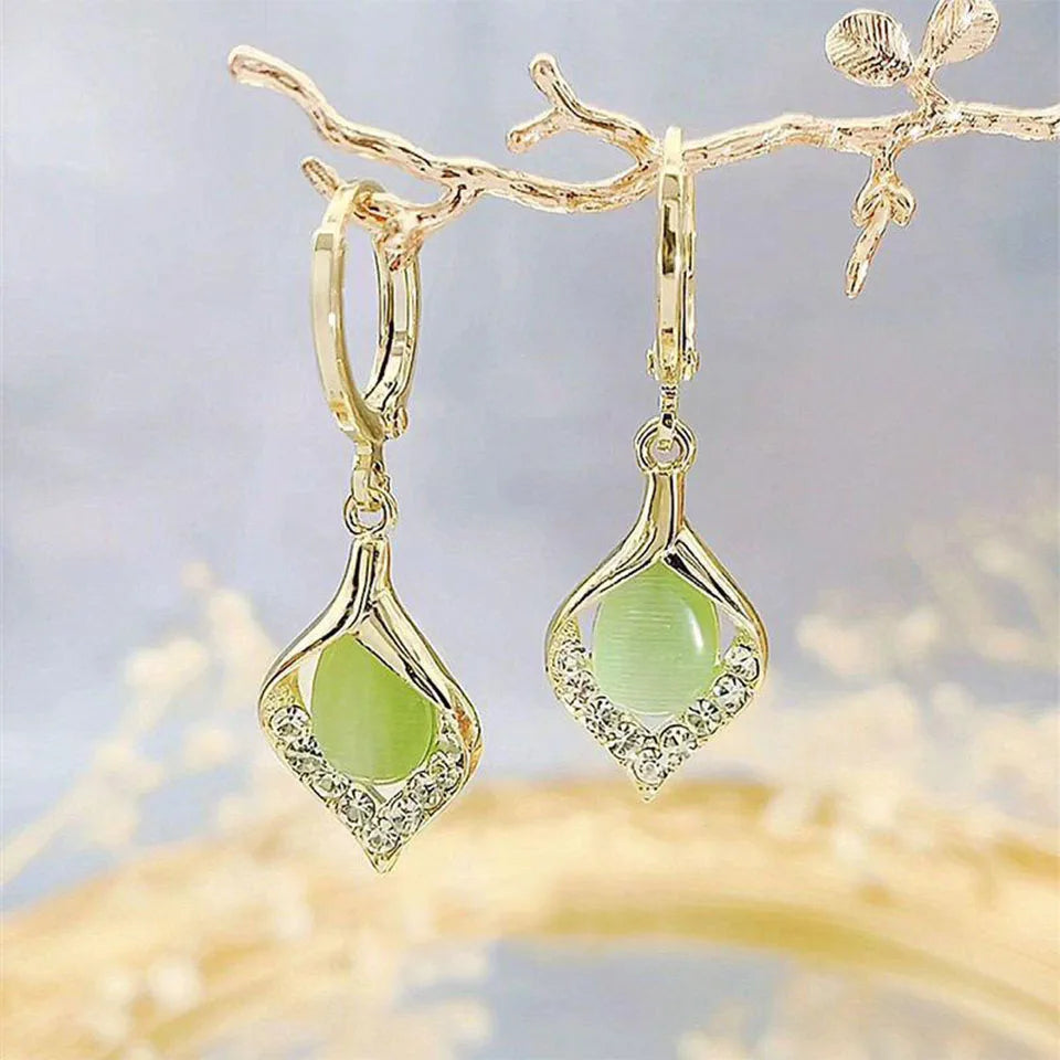 Fashion Korean Angel Eye Earrings