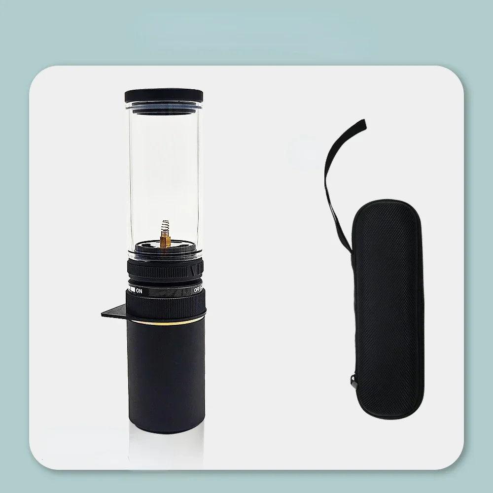 Mini Portable Outdoor Camping Gas Candle