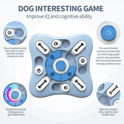 Slow Feeder Interactive Pet Puzzle