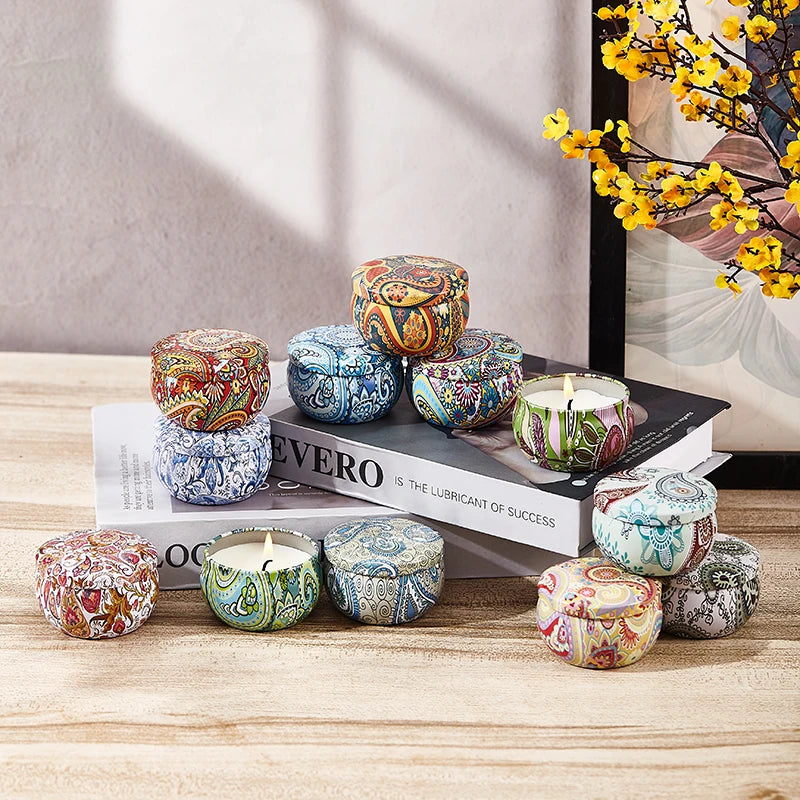 Obisesio 12pc Scented Candles Set