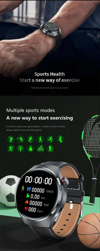 AMOLED NFC Watch GT4 Pro Smartwatch