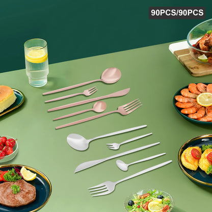 Flatware Set Stainless Steel Silverware Cutlery