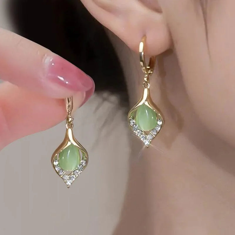 Fashion Korean Angel Eye Earrings