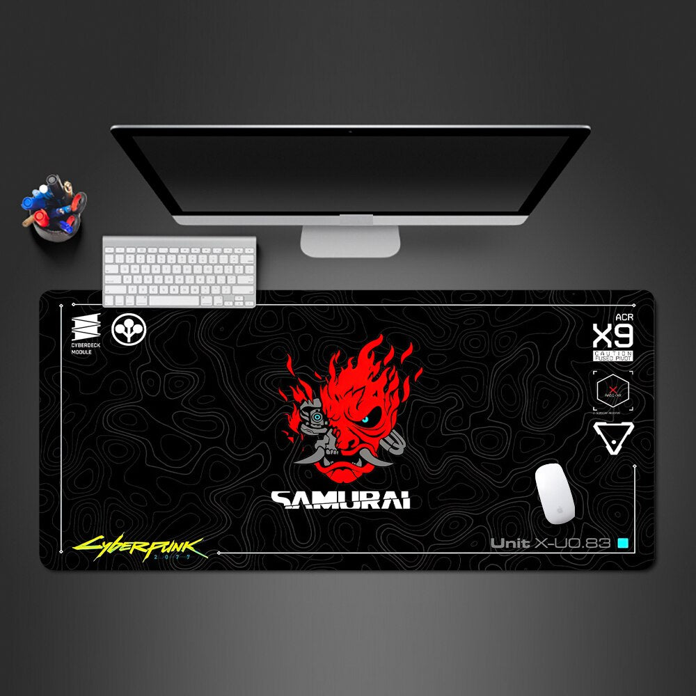 Cyberpunk Computer Mat Black Mouse Pad - BestShop