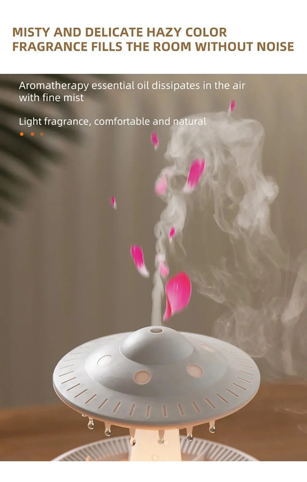 Air Humidifier Ultrasonic Aromatherapy Diffusers