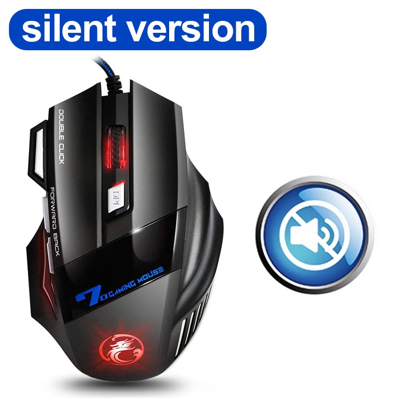 Wired Gaming Mouse USB Computer Mouse Gaming RGB - BestShop