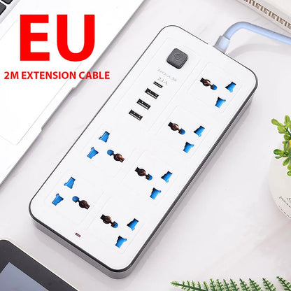 Universal Power Strip TypeC USB Port