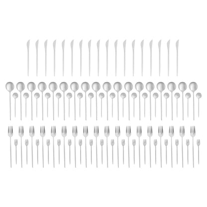Flatware Set Stainless Steel Silverware Cutlery
