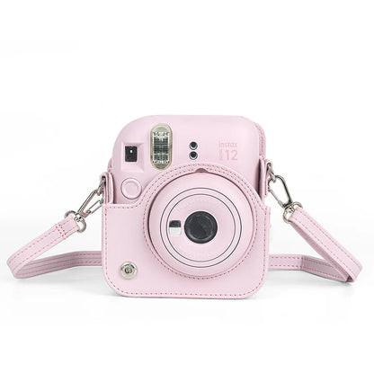 For Instax Mini 12 Camera Case PU Leather