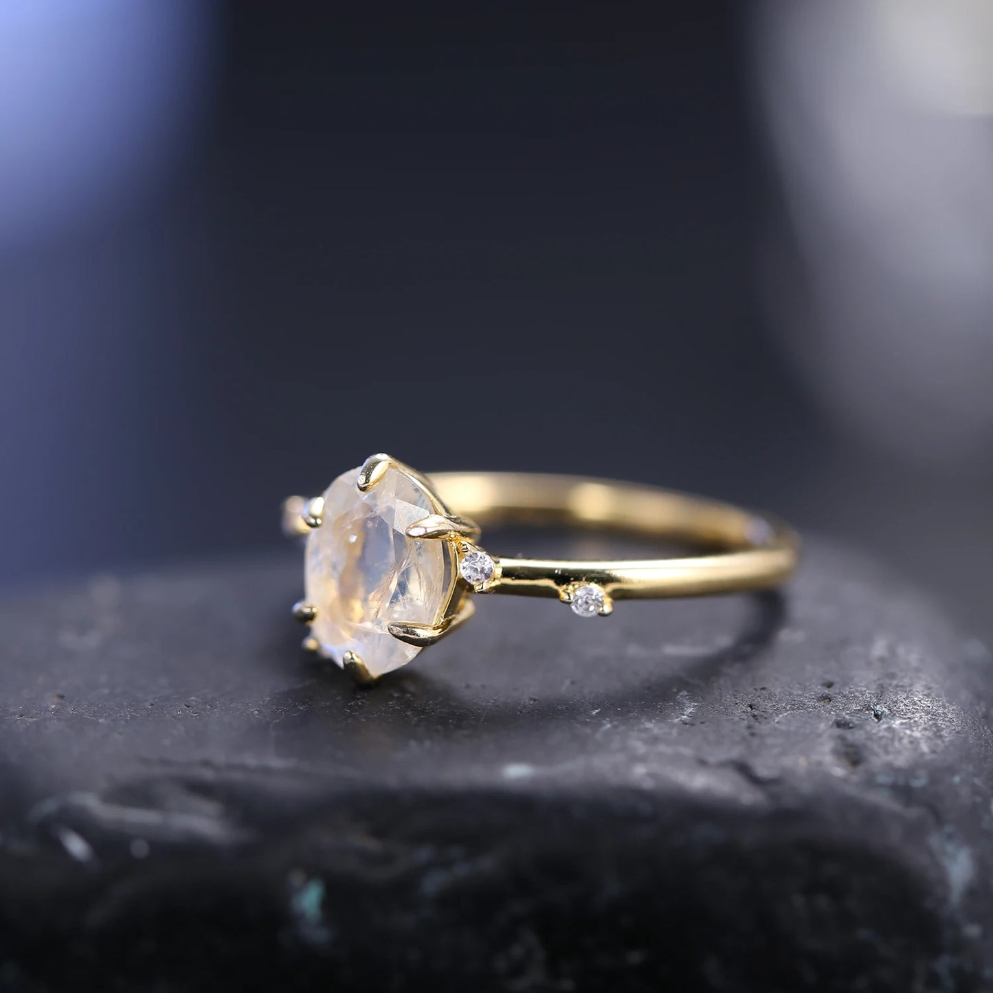 Bague en argent faite à la main